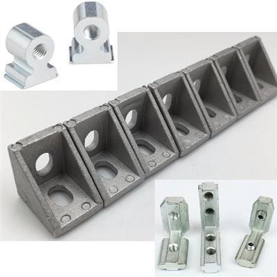 Investment casting of aluminum, steel structure connectors